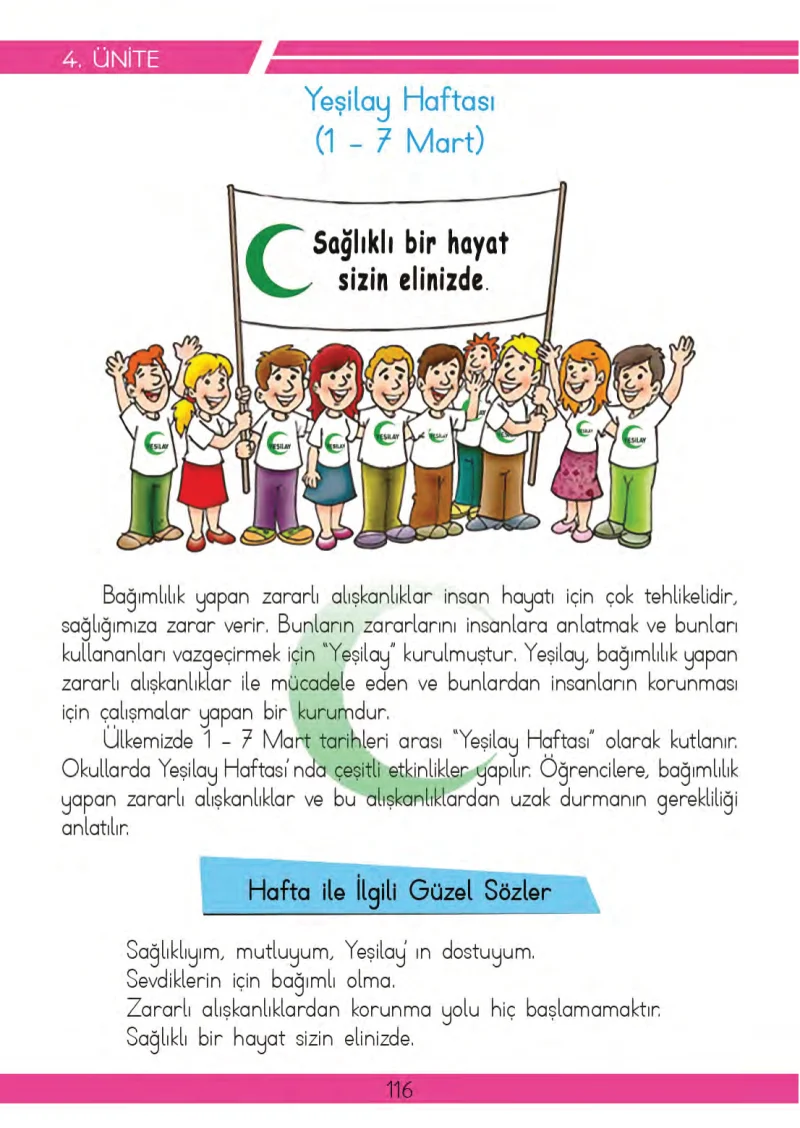 3. Sınıf Hayat Bilgisi Ders Kitabı Cevapları Meb Yayınları 2 Sayfa 116