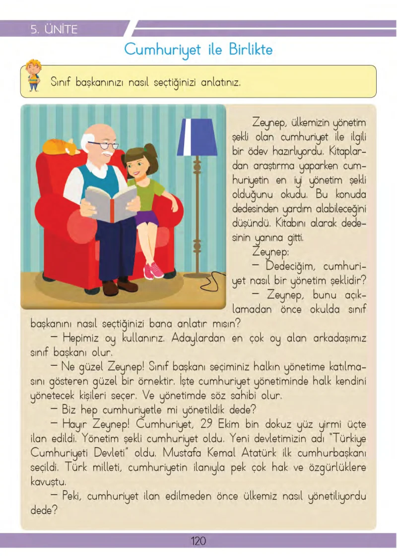 3. Sınıf Hayat Bilgisi Ders Kitabı Cevapları Meb Yayınları 2 Sayfa 120