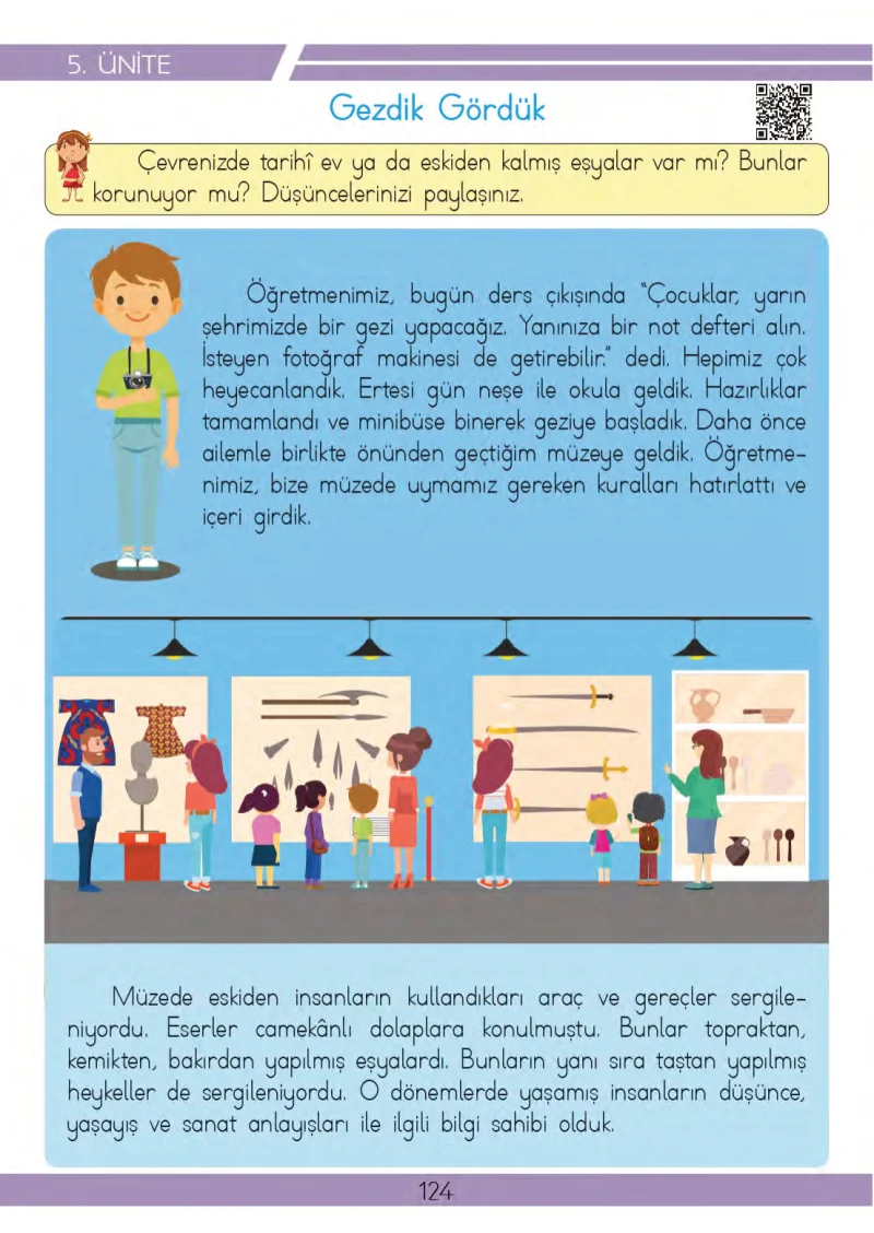 3. Sınıf Hayat Bilgisi Ders Kitabı Cevapları Meb Yayınları 2 Sayfa 124