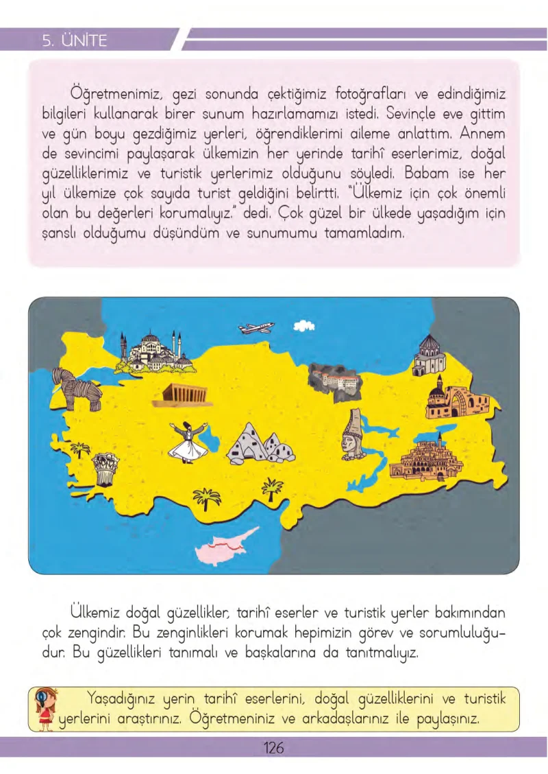 3. Sınıf Hayat Bilgisi Ders Kitabı Cevapları Meb Yayınları 2 Sayfa 126