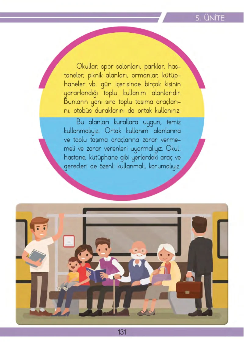 3. Sınıf Hayat Bilgisi Ders Kitabı Cevapları Meb Yayınları 2 Sayfa 131