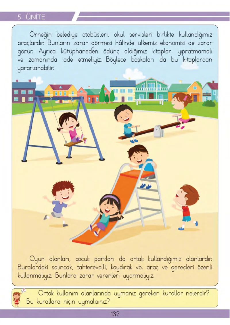 3. Sınıf Hayat Bilgisi Ders Kitabı Cevapları Meb Yayınları 2 Sayfa 132