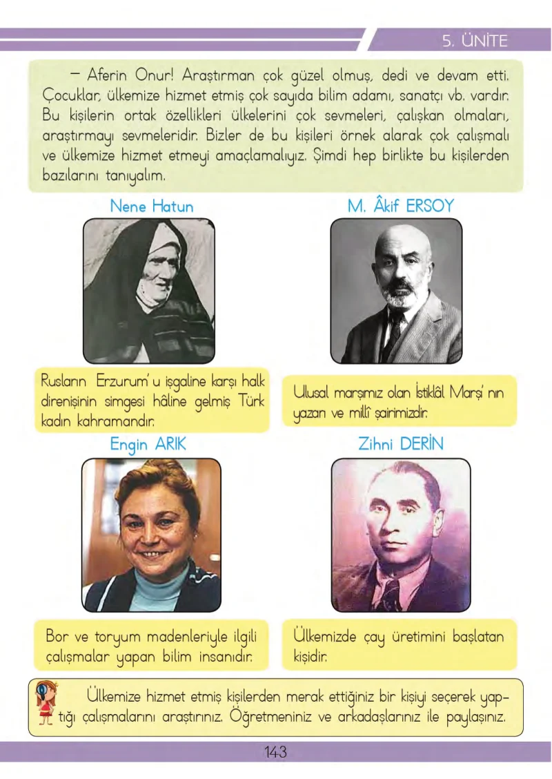 3. Sınıf Hayat Bilgisi Ders Kitabı Cevapları Meb Yayınları 2 Sayfa 143