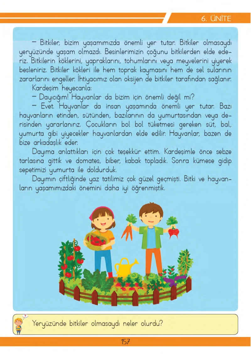 3. Sınıf Hayat Bilgisi Ders Kitabı Cevapları Meb Yayınları 2 Sayfa 157