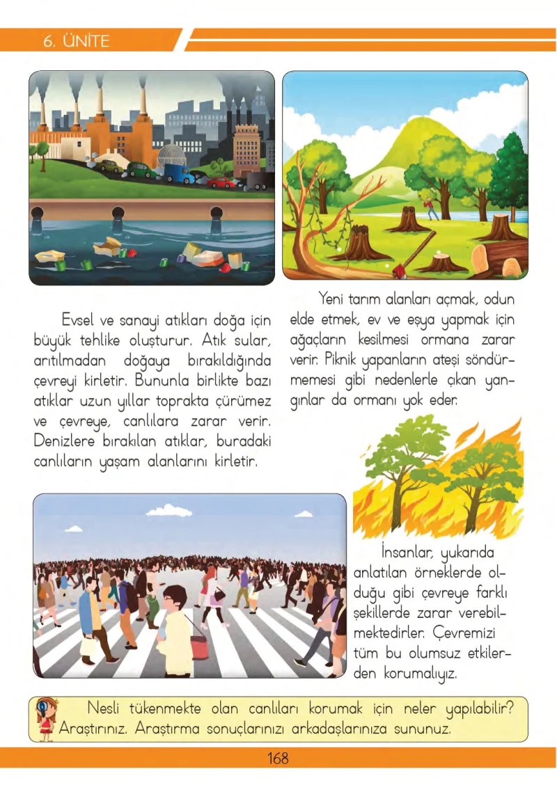 3. Sınıf Hayat Bilgisi Ders Kitabı Cevapları Meb Yayınları 2 Sayfa 168