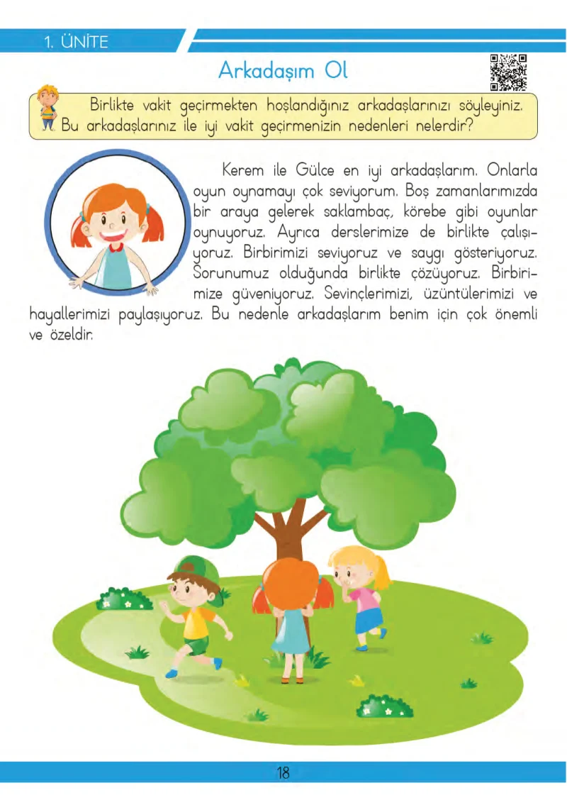 3. Sınıf Hayat Bilgisi Ders Kitabı Cevapları Meb Yayınları 2 Sayfa 18