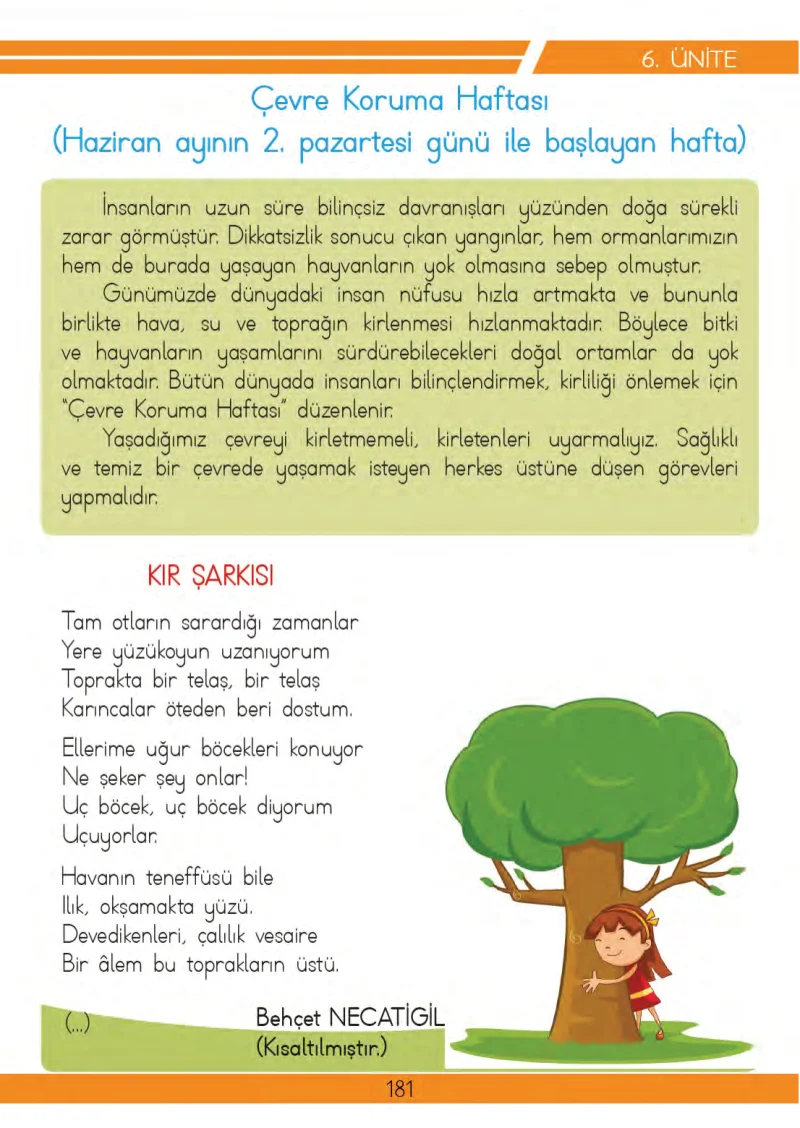 3. Sınıf Hayat Bilgisi Ders Kitabı Cevapları Meb Yayınları 2 Sayfa 181