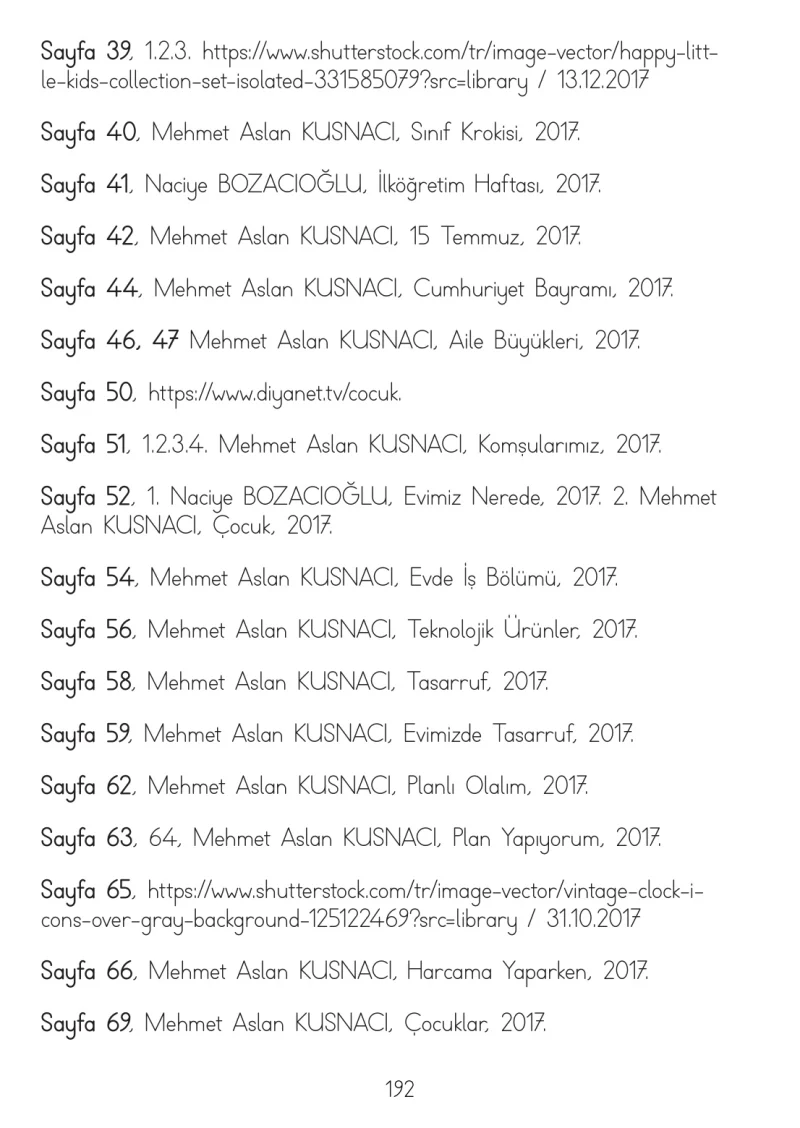 3. Sınıf Hayat Bilgisi Ders Kitabı Cevapları Meb Yayınları 2 Sayfa 192