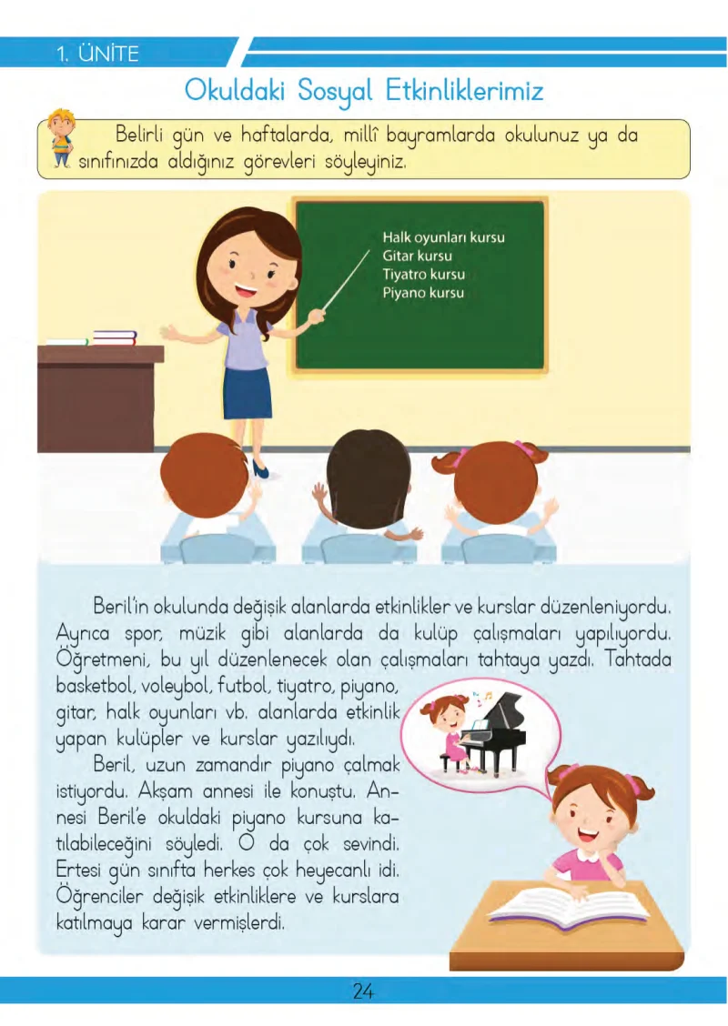 3. Sınıf Hayat Bilgisi Ders Kitabı Cevapları Meb Yayınları 2 Sayfa 24