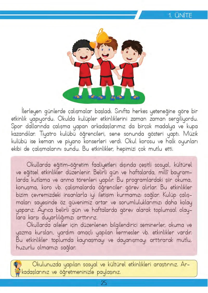 3. Sınıf Hayat Bilgisi Ders Kitabı Cevapları Meb Yayınları 2 Sayfa 25