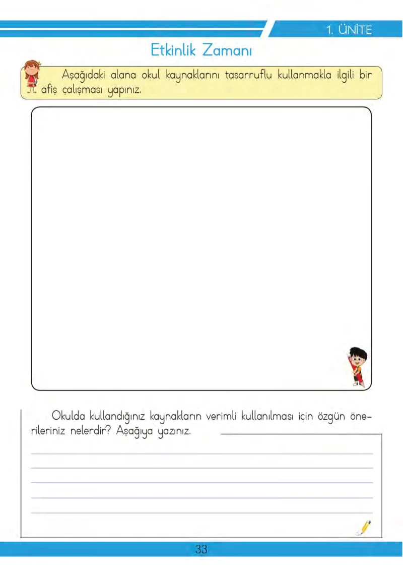 3. Sınıf Hayat Bilgisi Ders Kitabı Cevapları Meb Yayınları 2 Sayfa 33