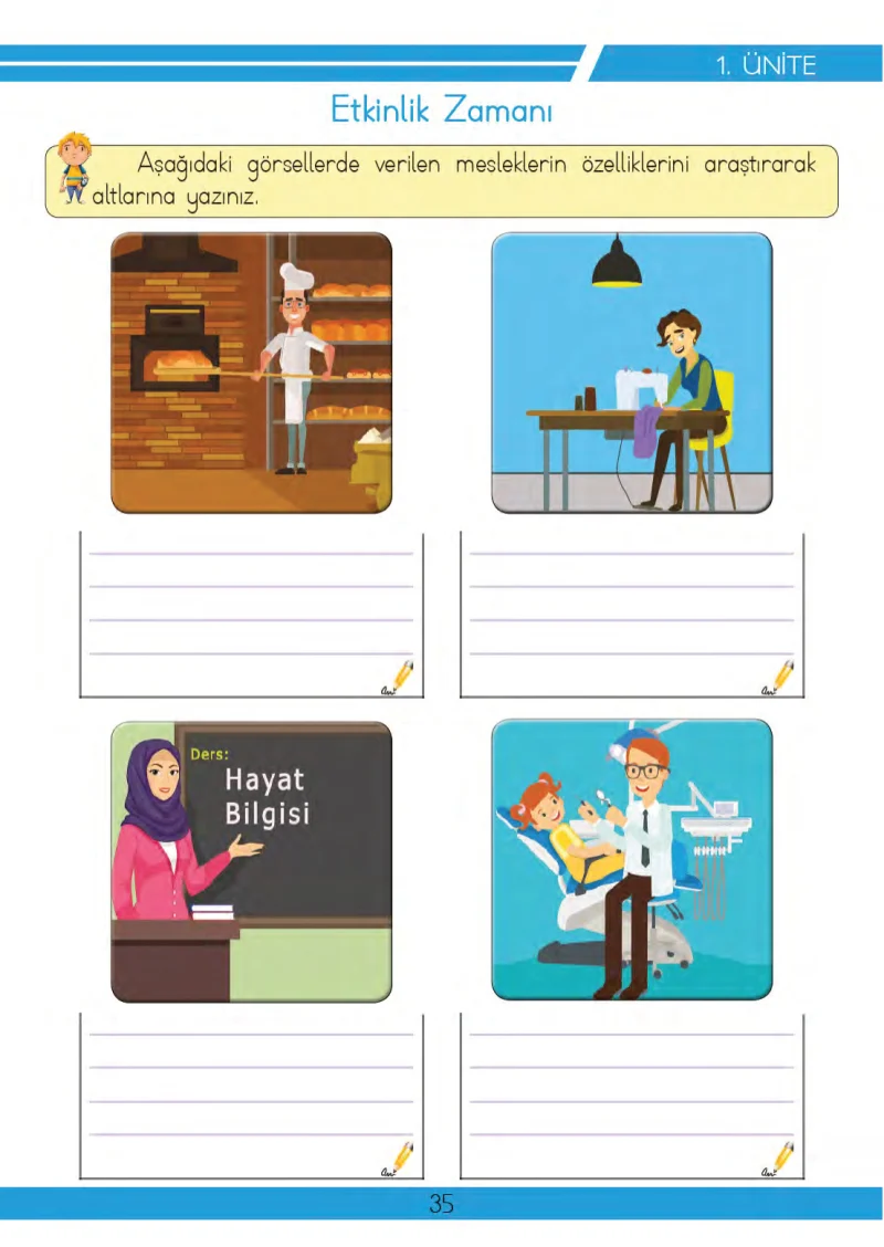 3. Sınıf Hayat Bilgisi Ders Kitabı Cevapları Meb Yayınları 2 Sayfa 35