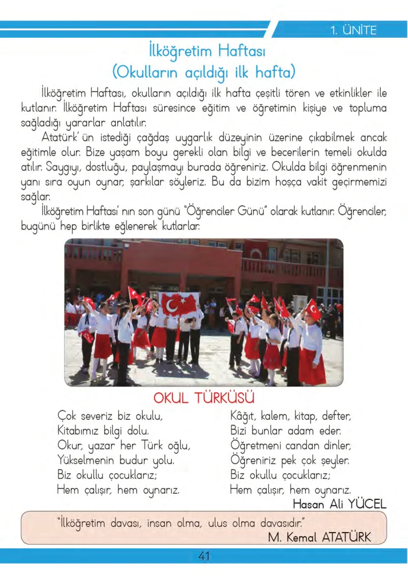 3. Sınıf Hayat Bilgisi Ders Kitabı Cevapları Meb Yayınları 2 Sayfa 41