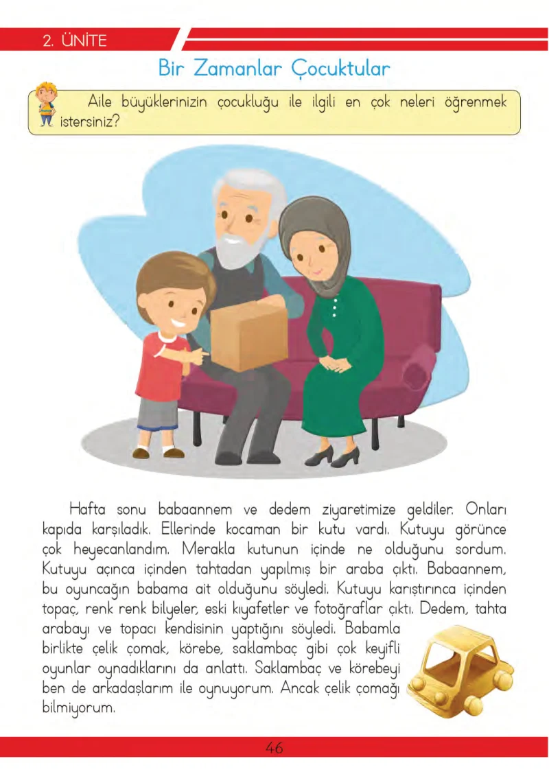 3. Sınıf Hayat Bilgisi Ders Kitabı Cevapları Meb Yayınları 2 Sayfa 46