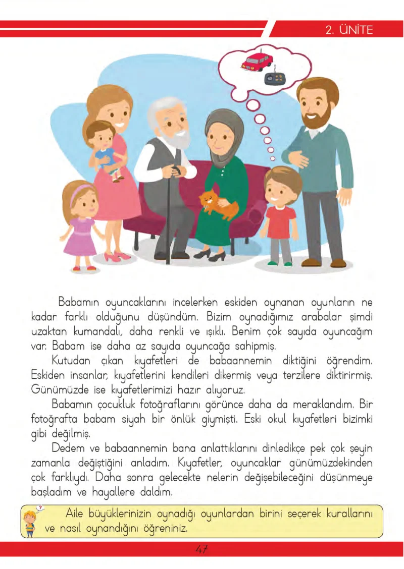 3. Sınıf Hayat Bilgisi Ders Kitabı Cevapları Meb Yayınları 2 Sayfa 47