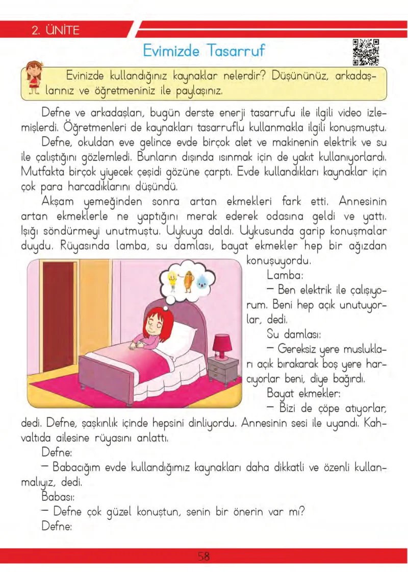 3. Sınıf Hayat Bilgisi Ders Kitabı Cevapları Meb Yayınları 2 Sayfa 58
