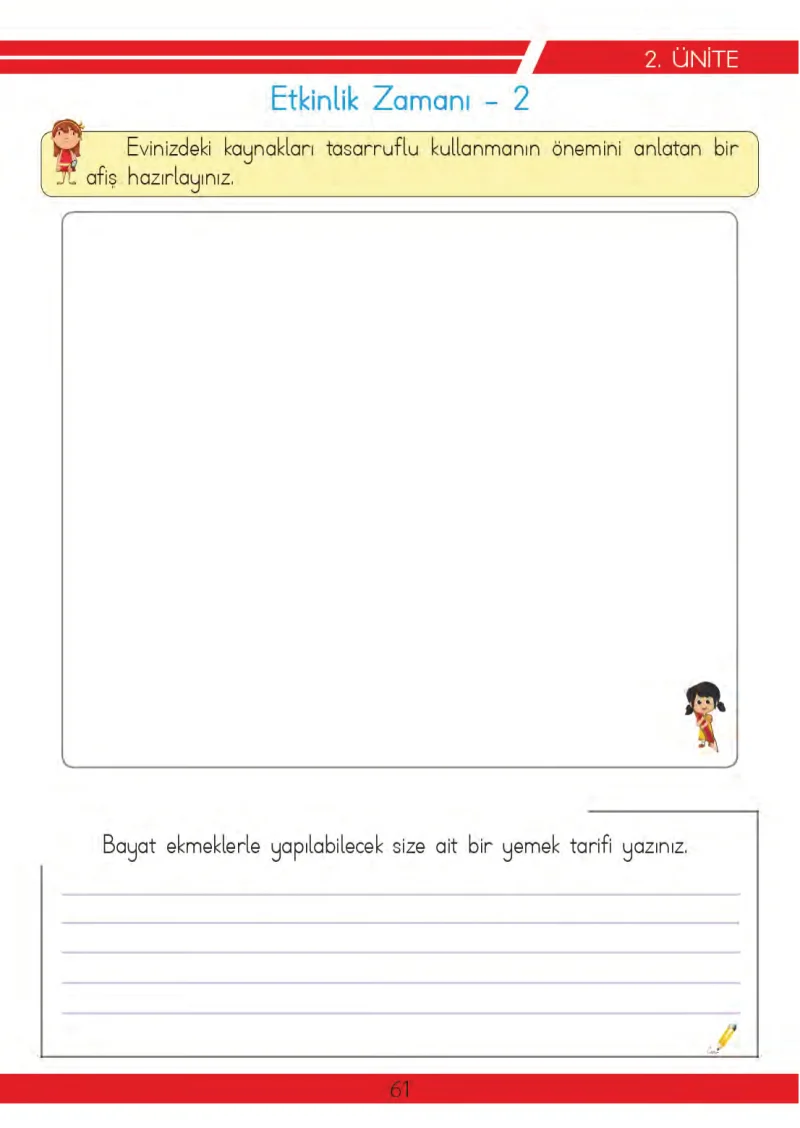 3. Sınıf Hayat Bilgisi Ders Kitabı Cevapları Meb Yayınları 2 Sayfa 61