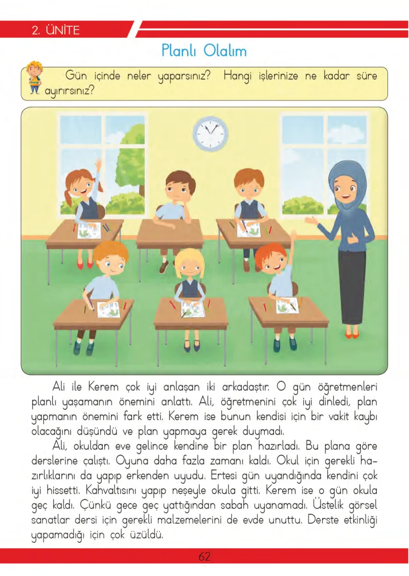 3. Sınıf Hayat Bilgisi Ders Kitabı Cevapları Meb Yayınları 2 Sayfa 62