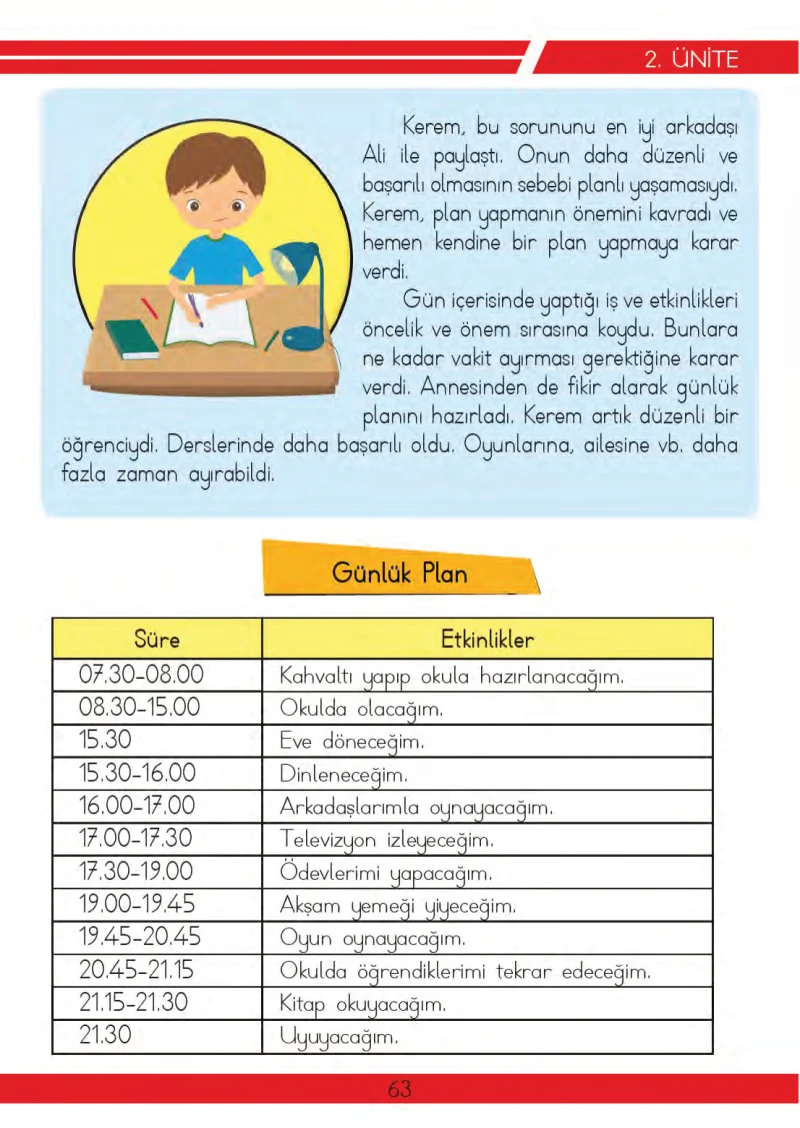 3. Sınıf Hayat Bilgisi Ders Kitabı Cevapları Meb Yayınları 2 Sayfa 63
