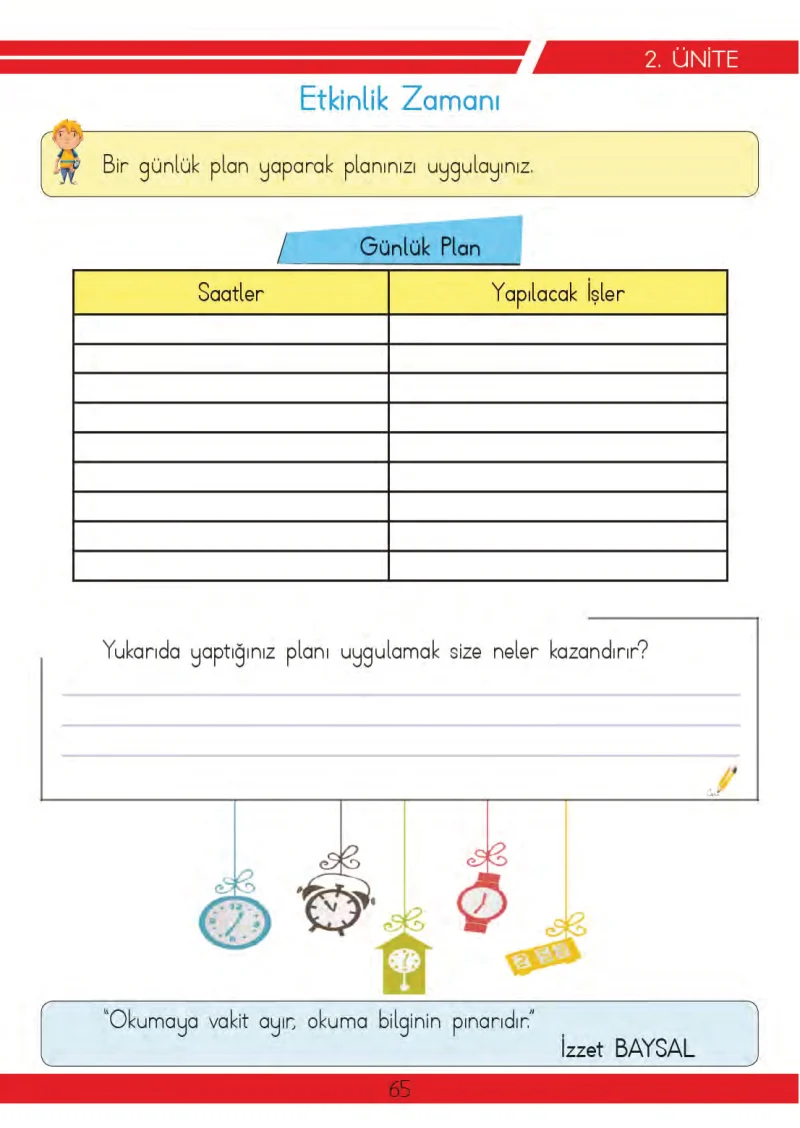 3. Sınıf Hayat Bilgisi Ders Kitabı Cevapları Meb Yayınları 2 Sayfa 65