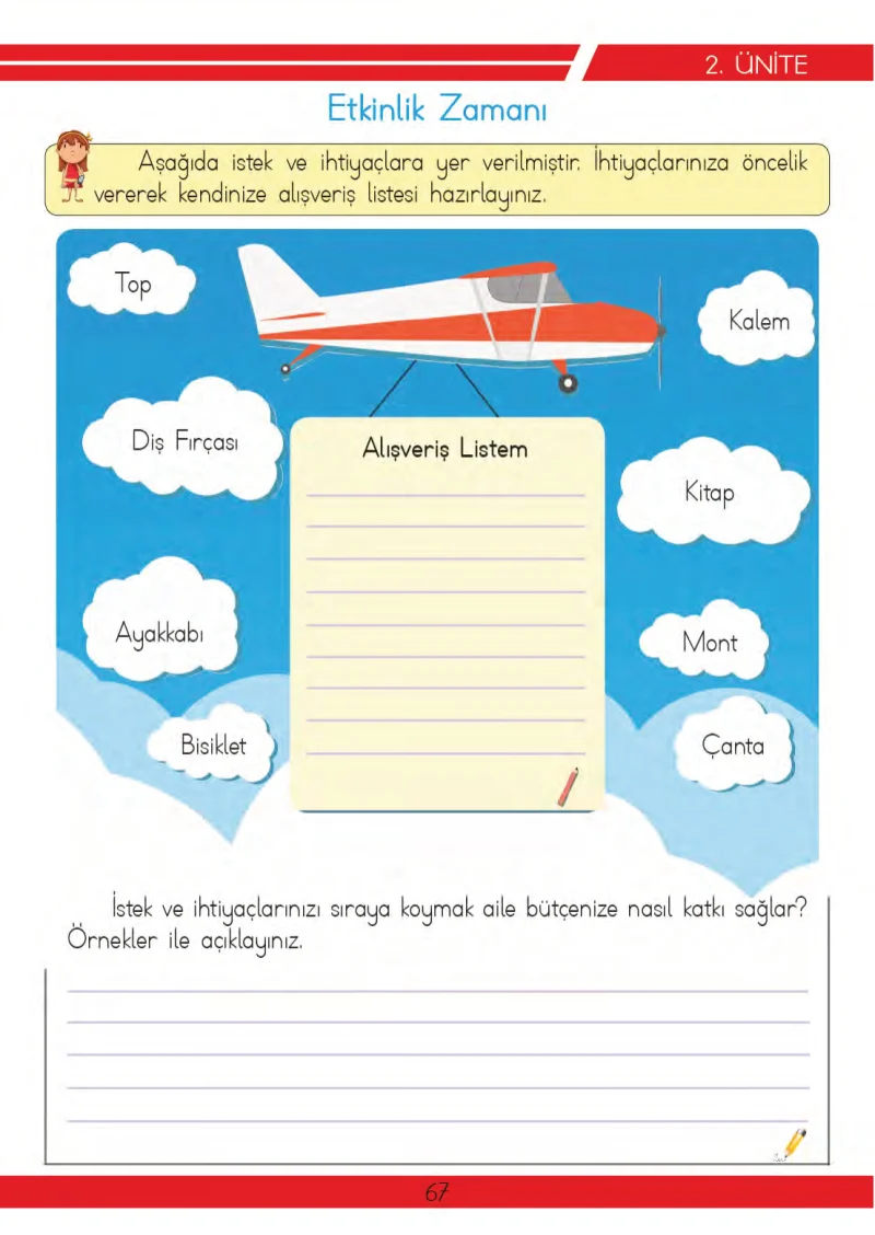 3. Sınıf Hayat Bilgisi Ders Kitabı Cevapları Meb Yayınları 2 Sayfa 67