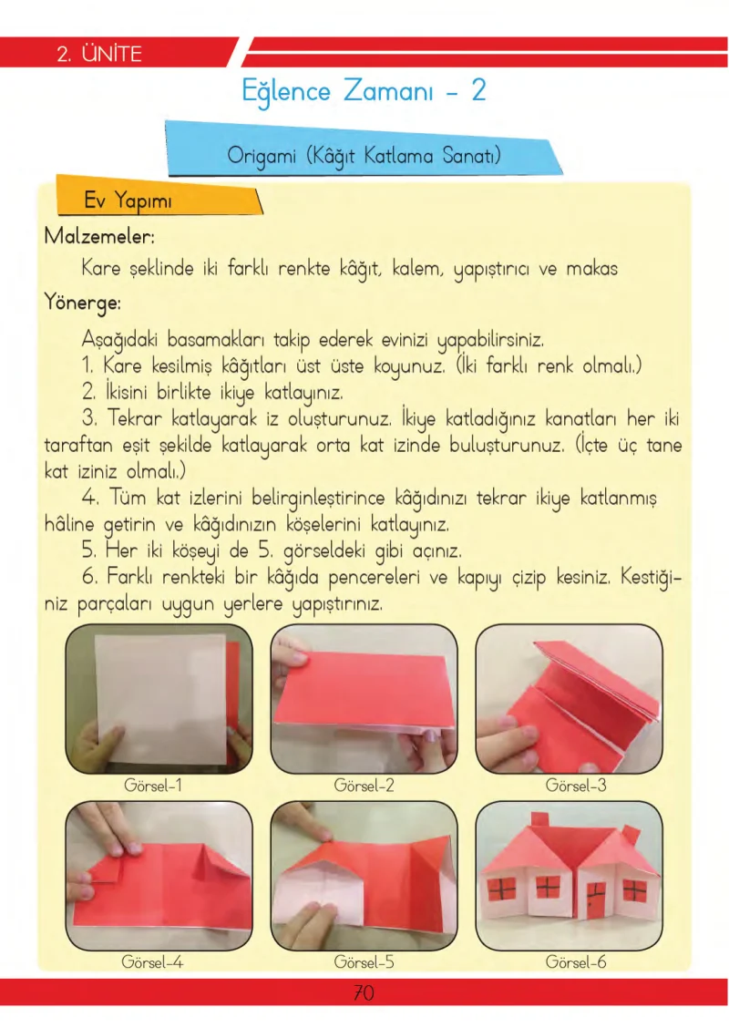 3. Sınıf Hayat Bilgisi Ders Kitabı Cevapları Meb Yayınları 2 Sayfa 70