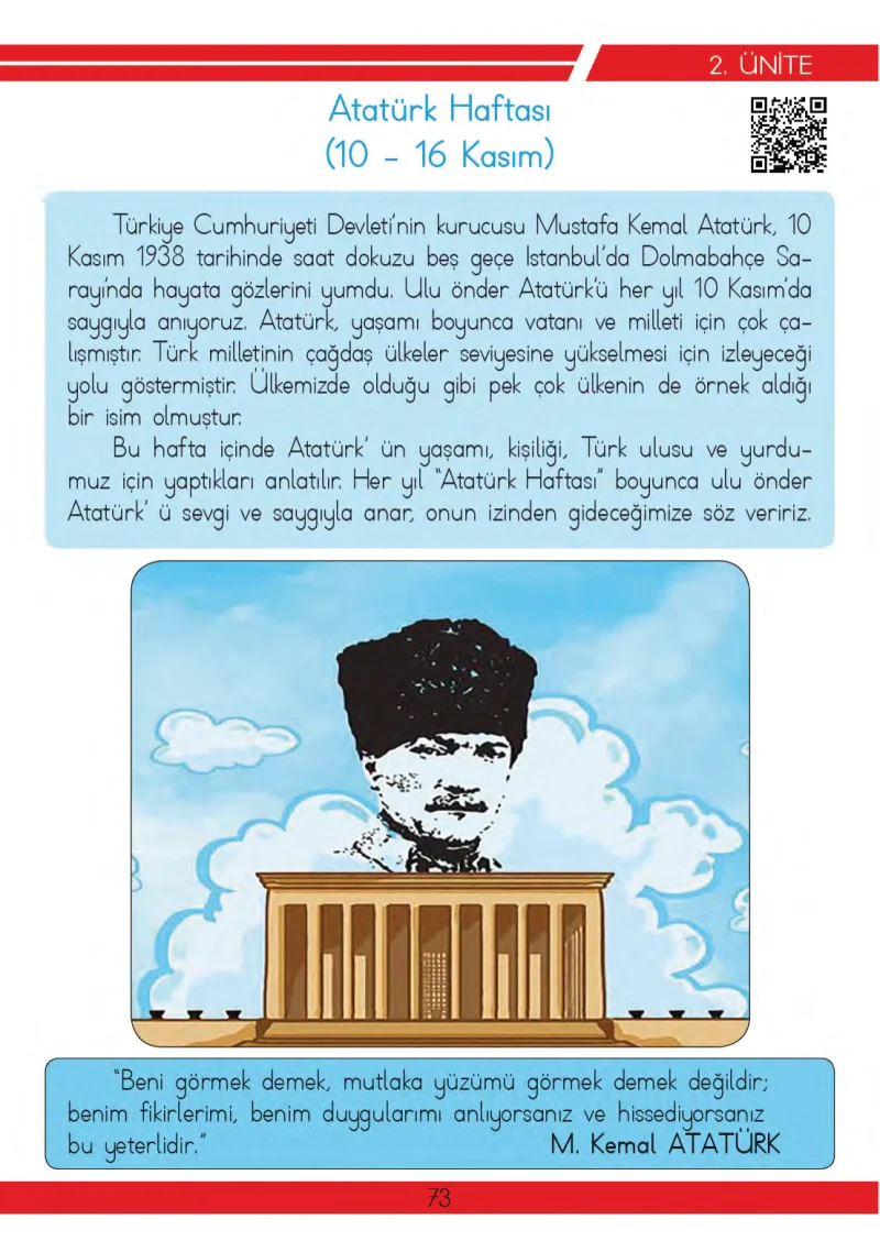 3. Sınıf Hayat Bilgisi Ders Kitabı Cevapları Meb Yayınları 2 Sayfa 73