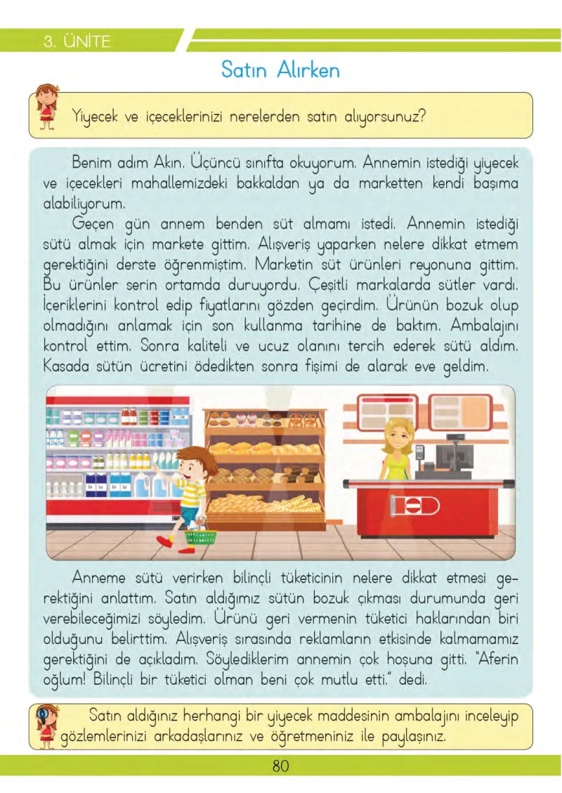 3. Sınıf Hayat Bilgisi Ders Kitabı Cevapları Meb Yayınları 2 Sayfa 80