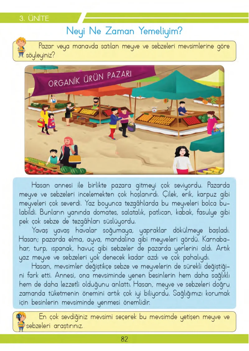 3. Sınıf Hayat Bilgisi Ders Kitabı Cevapları Meb Yayınları 2 Sayfa 82