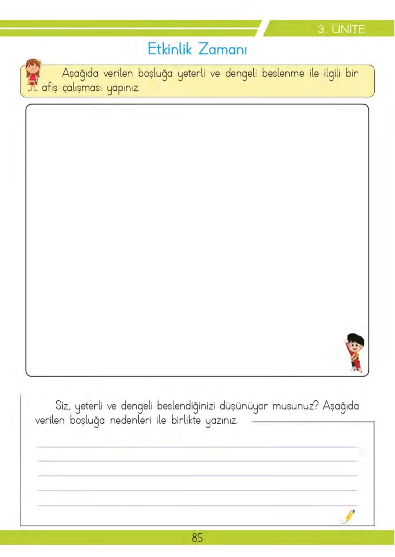 3. Sınıf Hayat Bilgisi Ders Kitabı Cevapları Meb Yayınları 2 Sayfa 85