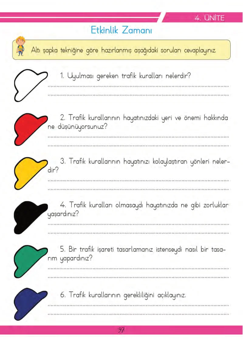 3. Sınıf Hayat Bilgisi Ders Kitabı Cevapları Meb Yayınları 2 Sayfa 97
