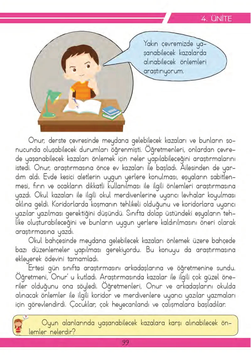 3. Sınıf Hayat Bilgisi Ders Kitabı Cevapları Meb Yayınları 2 Sayfa 99