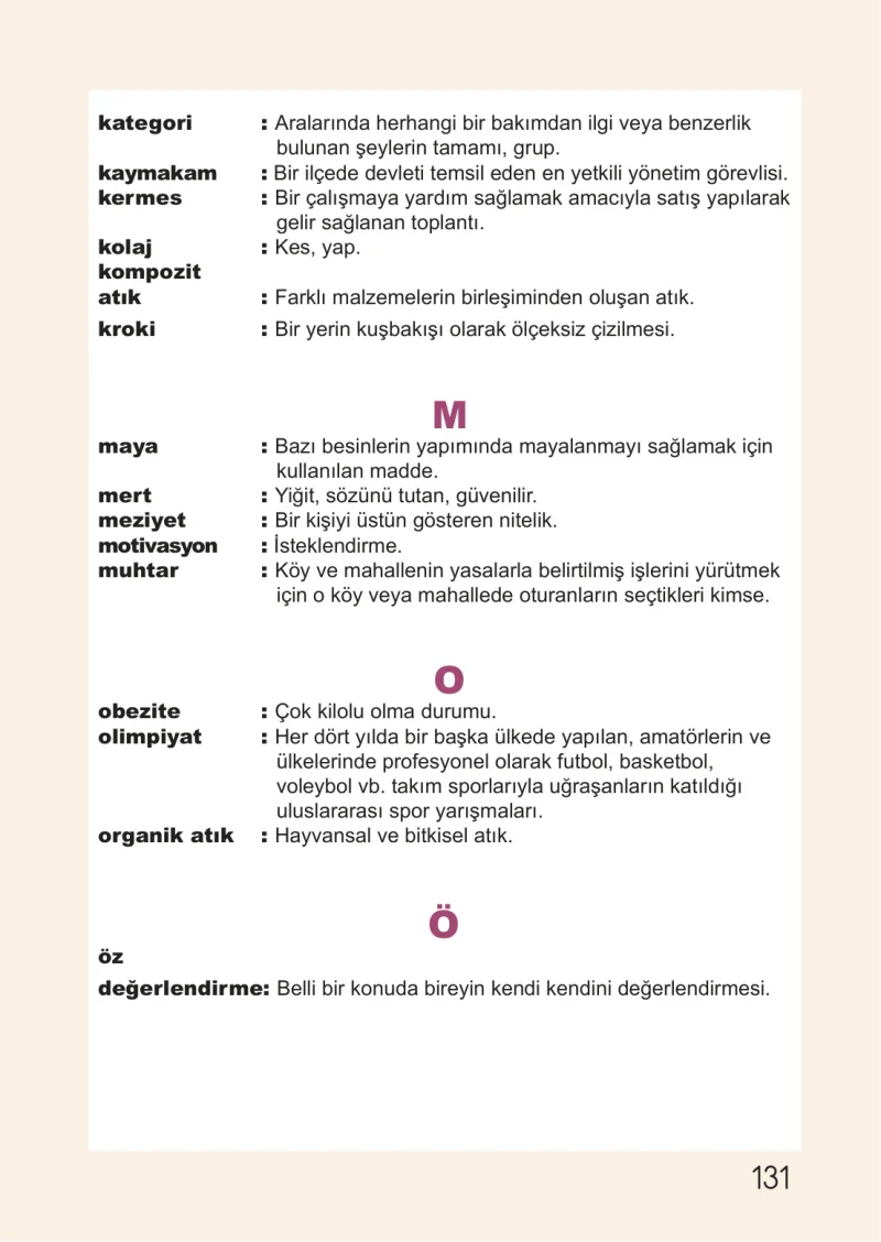 3. Sınıf Hayat Bilgisi Ders Kitabı Cevapları Meb Yayınları Çalışma Kitabı 1. Kitap Sayfa 131