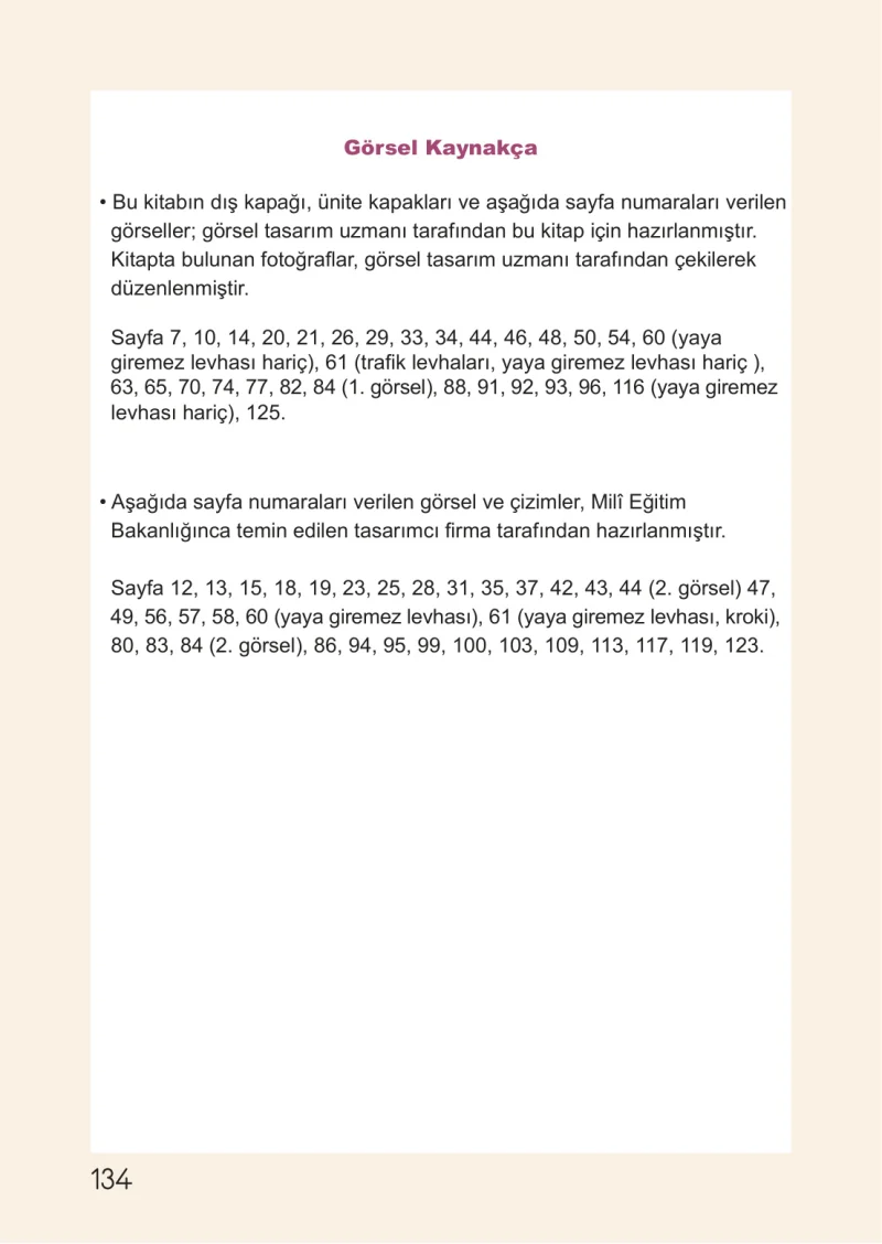 3. Sınıf Hayat Bilgisi Ders Kitabı Cevapları Meb Yayınları Çalışma Kitabı 1. Kitap Sayfa 134