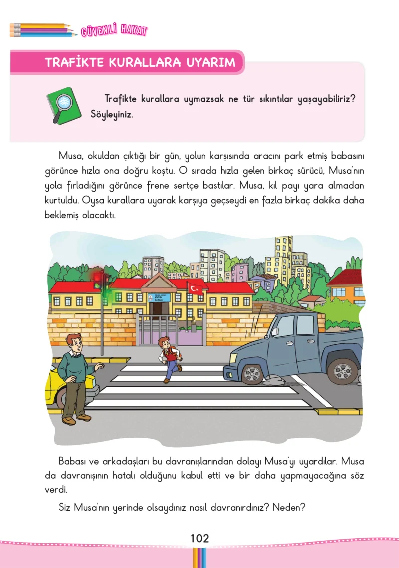 3. Sınıf Hayat Bilgisi Ders Kitabı Cevapları Pasifik Yayınları Sayfa 102