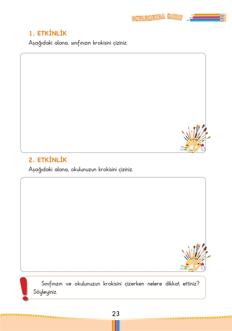 3. Sınıf Hayat Bilgisi Ders Kitabı Cevapları Pasifik Yayınları Sayfa 23