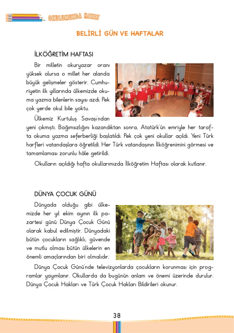 3. Sınıf Hayat Bilgisi Ders Kitabı Cevapları Pasifik Yayınları Sayfa 38