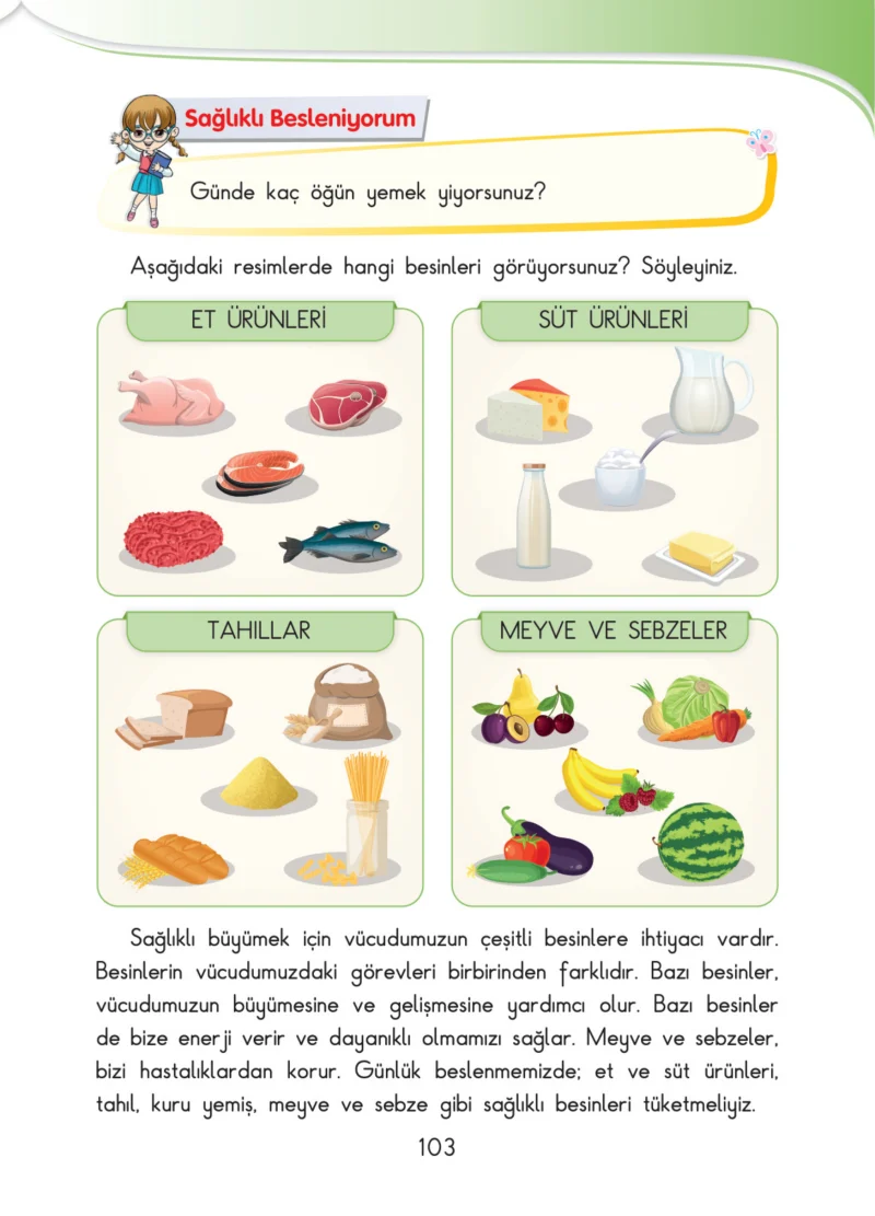 3. Sınıf Hayat Bilgisi Ders Kitabı Cevapları SDR İpekyolu Yayınları Sayfa 103