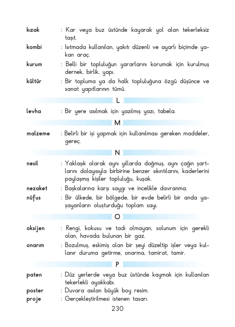 3. Sınıf Hayat Bilgisi Ders Kitabı Cevapları SDR İpekyolu Yayınları Sayfa 230