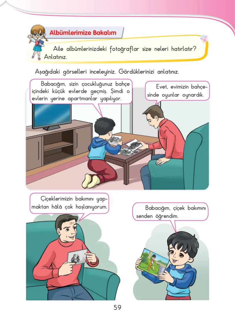 3. Sınıf Hayat Bilgisi Ders Kitabı Cevapları SDR İpekyolu Yayınları Sayfa 59