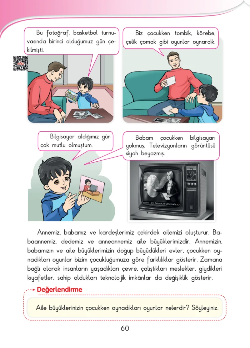 3. Sınıf Hayat Bilgisi Ders Kitabı Cevapları SDR İpekyolu Yayınları Sayfa 60