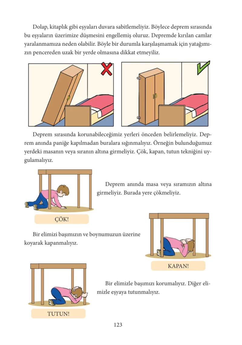 3. Sınıf Hayat Bilgisi Ders Kitabı Cevapları Tuna Yayınları Sayfa 123