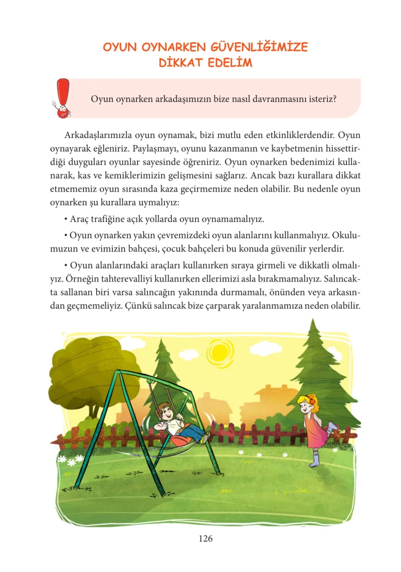 3. Sınıf Hayat Bilgisi Ders Kitabı Cevapları Tuna Yayınları Sayfa 126