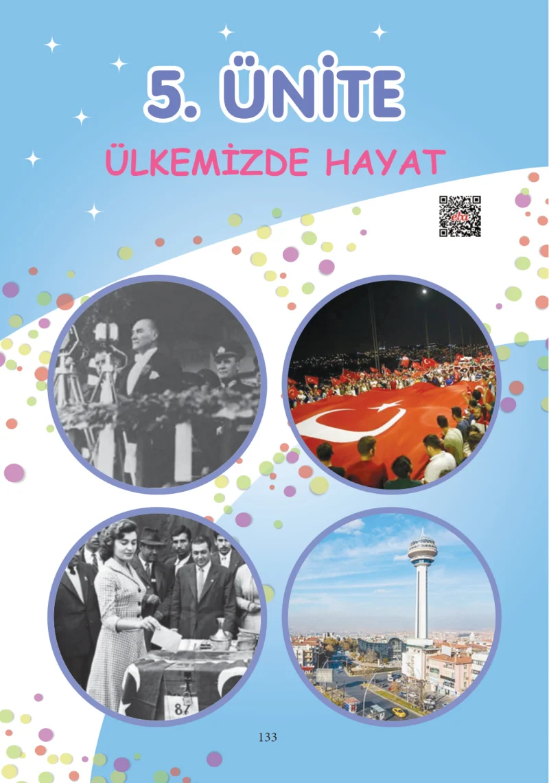 3. Sınıf Hayat Bilgisi Ders Kitabı Cevapları Tuna Yayınları Sayfa 133