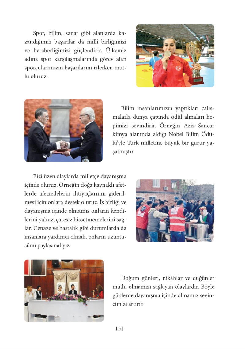 3. Sınıf Hayat Bilgisi Ders Kitabı Cevapları Tuna Yayınları Sayfa 151