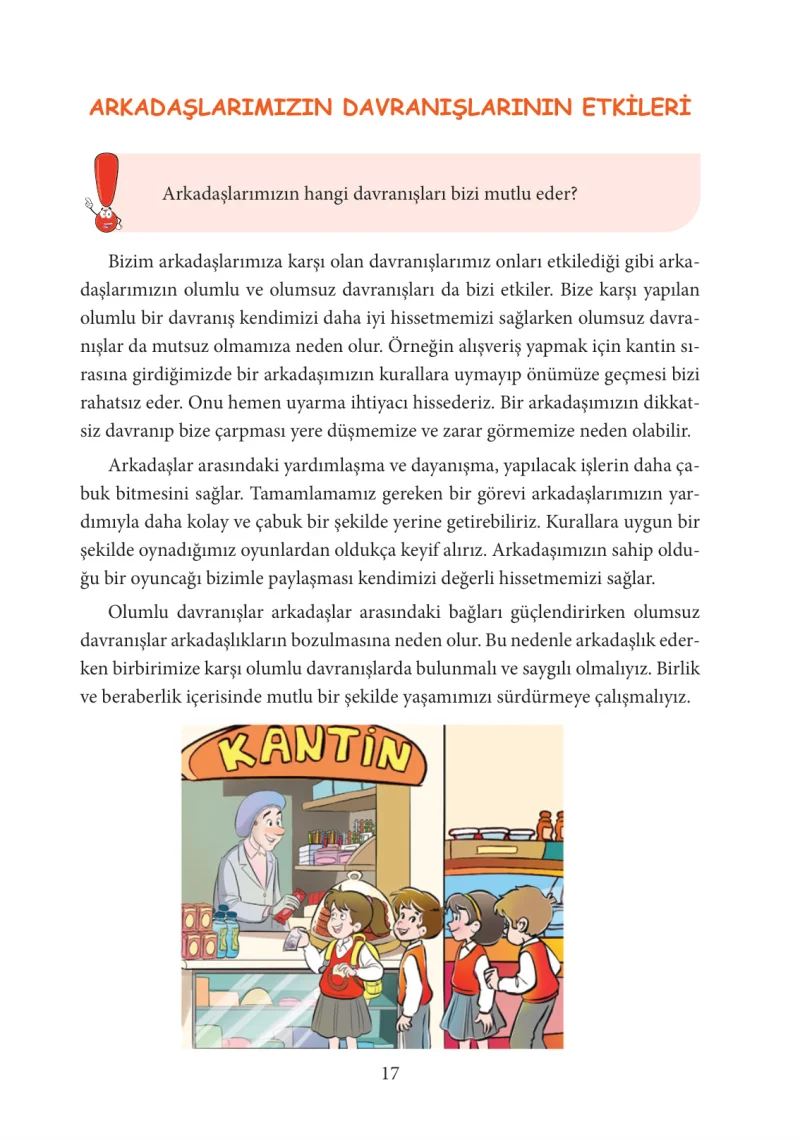 3. Sınıf Hayat Bilgisi Ders Kitabı Cevapları Tuna Yayınları Sayfa 17