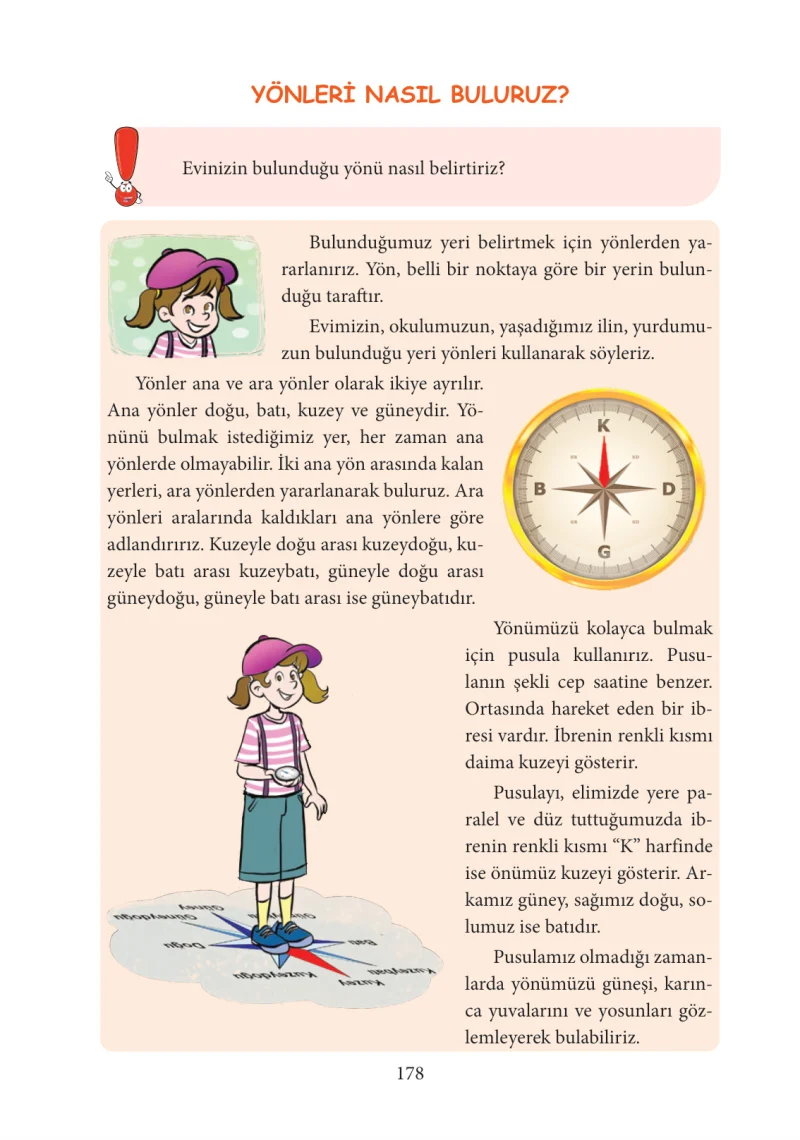 3. Sınıf Hayat Bilgisi Ders Kitabı Cevapları Tuna Yayınları Sayfa 178