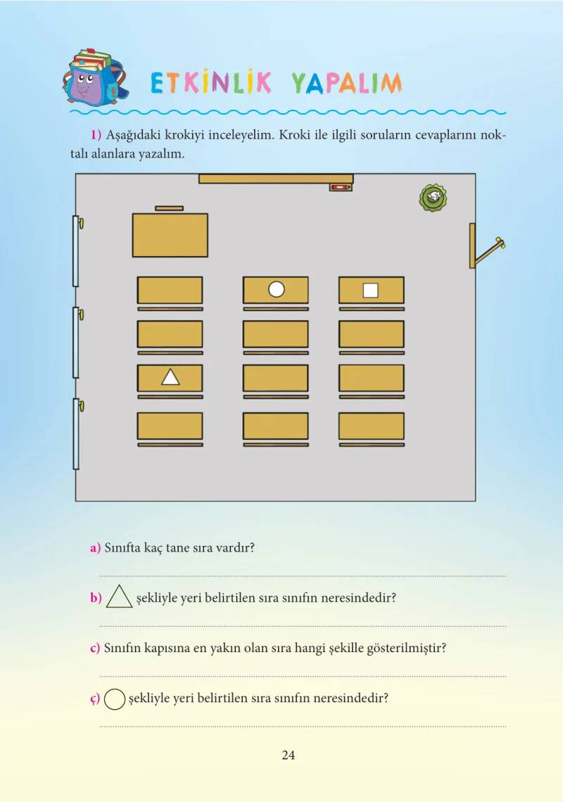 3. Sınıf Hayat Bilgisi Ders Kitabı Cevapları Tuna Yayınları Sayfa 24