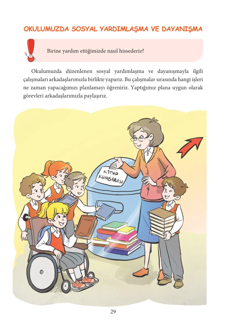 3. Sınıf Hayat Bilgisi Ders Kitabı Cevapları Tuna Yayınları Sayfa 29