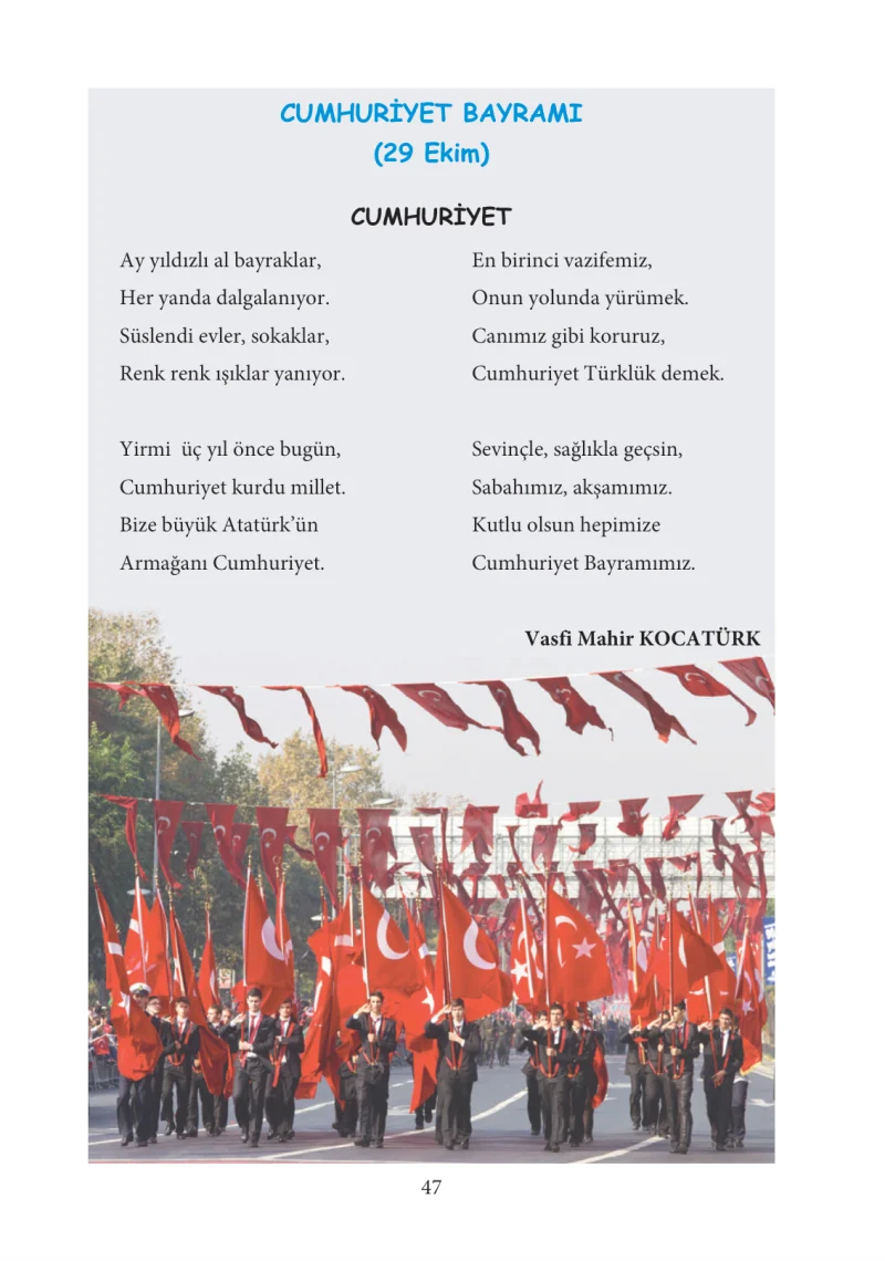 3. Sınıf Hayat Bilgisi Ders Kitabı Cevapları Tuna Yayınları Sayfa 47
